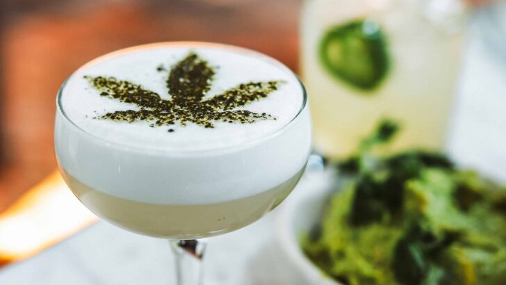 cannabis infused cocktail