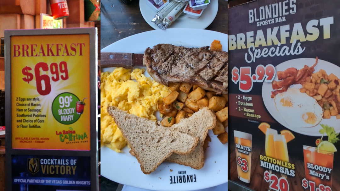 11 Best Cheap Places to Eat Breakfast in Las Vegas (Strip & Local Staples)