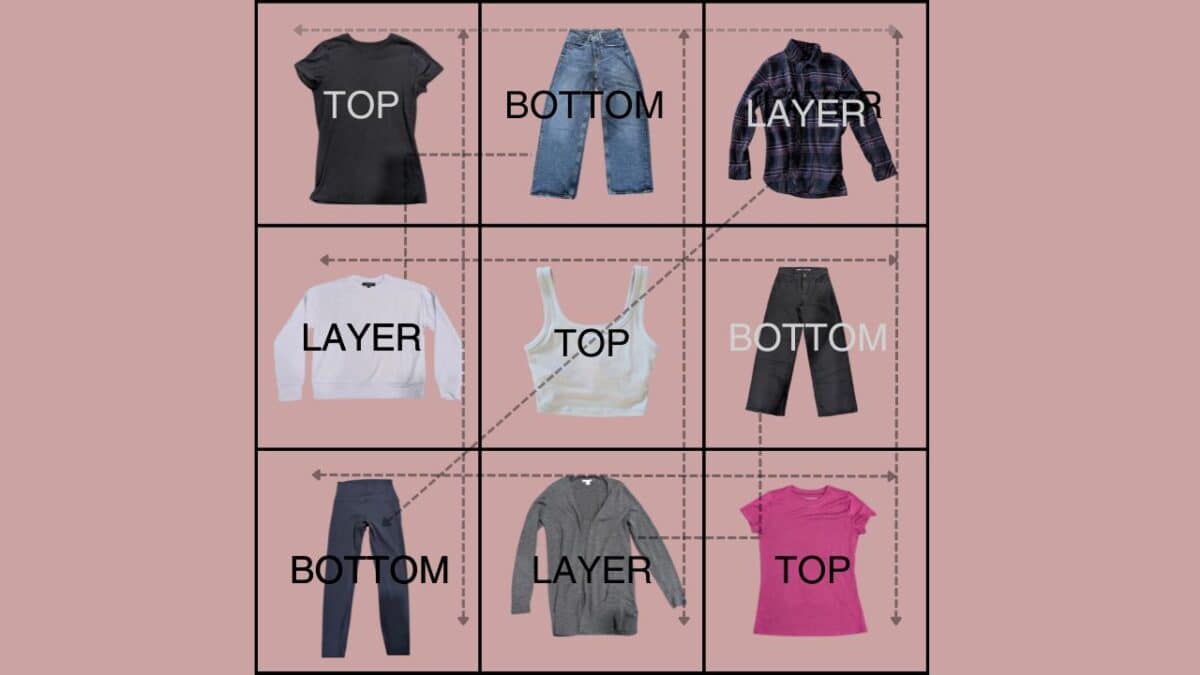 The 3x3x3 Packing Method for Travel: How I Made 30 Outfits from 9 Pieces