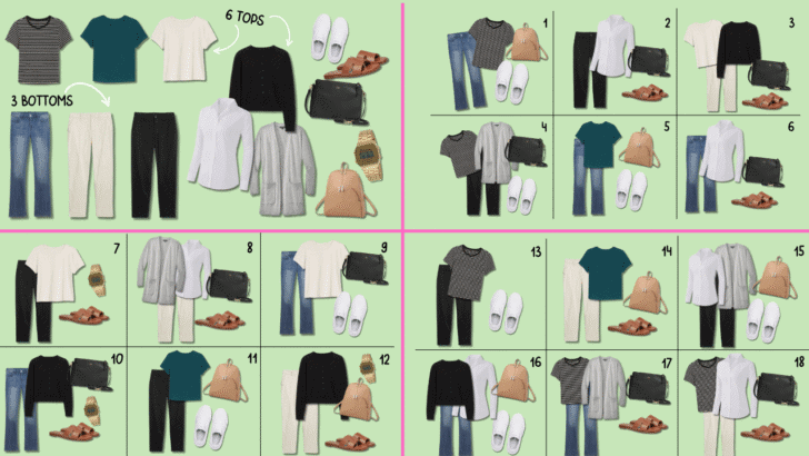 The 3x3x3 Packing Method for Travel: How I Made 30 Outfits from 9 Pieces