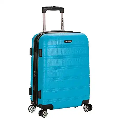 Rockland Melbourne Hardside Expandable Spinner Wheel Luggage, Carry-On 20-Inch